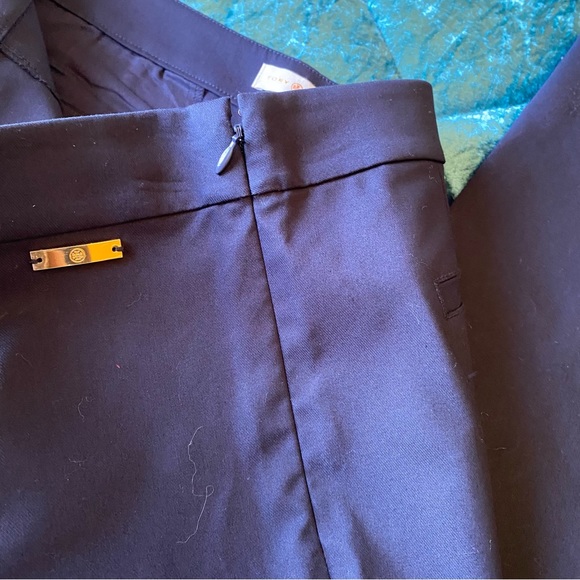 Tory and Burch Callie Navy ankle pants NWOT - Picture 7 of 7